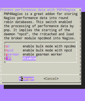 omd config - Schritt 2B