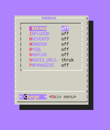 omd config - Schritt 3A