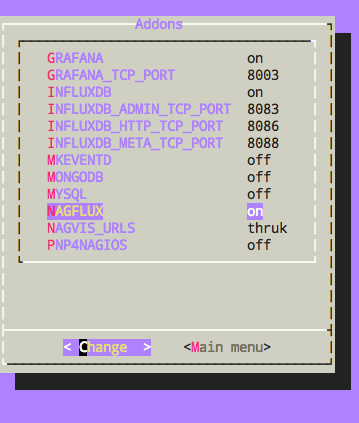 omd config - Schritt 6